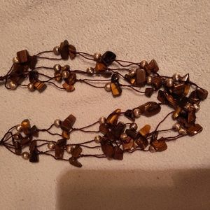 Tigers eye necklace